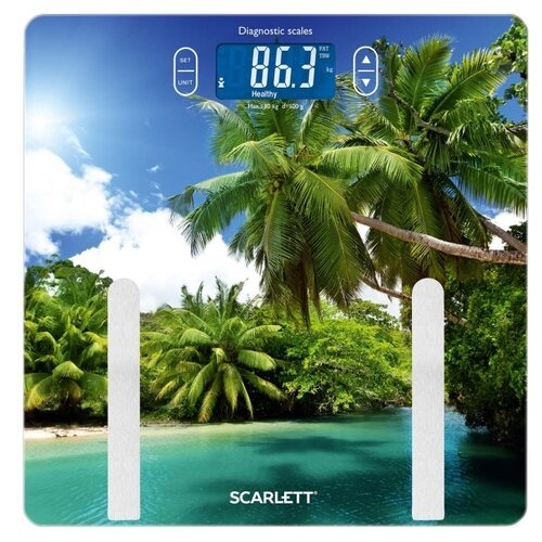 Весы электронные Scarlett SC-BS33ED12, зеленый