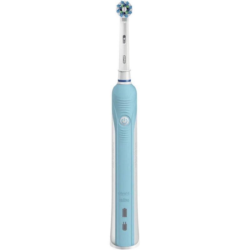 Электрическая зубная щетка Braun Oral-B PRO 500 D16.513.U голубой