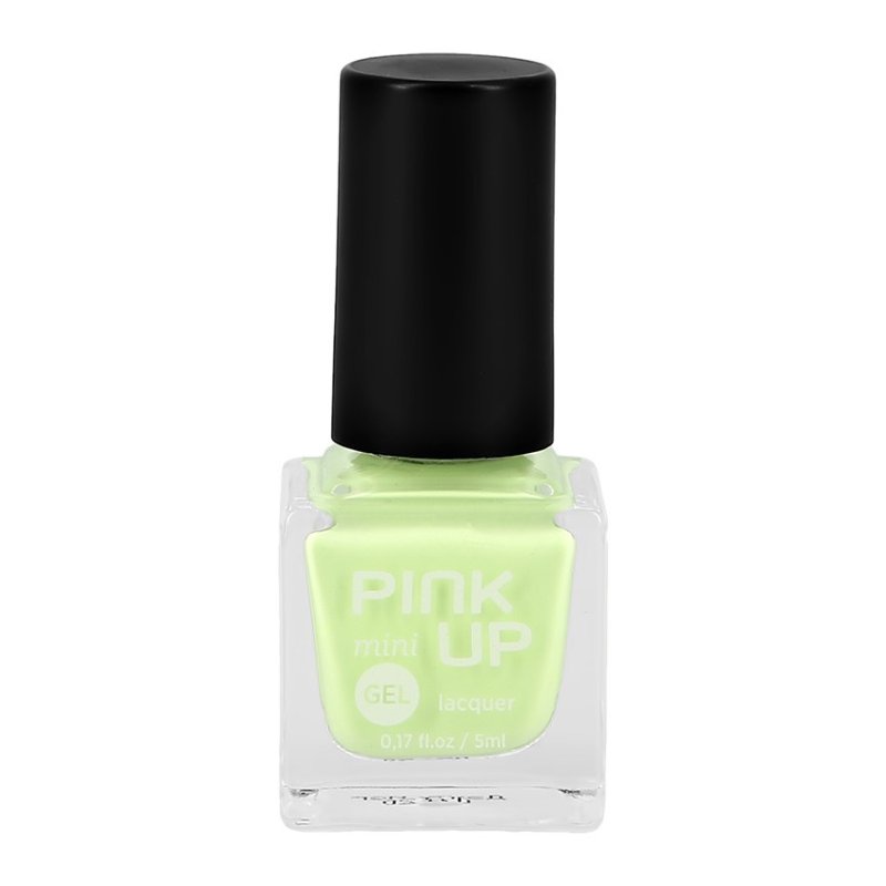 Лак для ногтей PINK UP MINI GEL с эффектом геля тон 30 5 мл